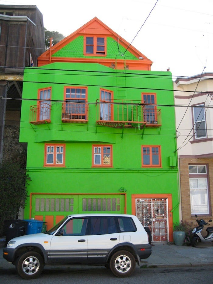 House Paint Jobs That Would Only Fly in SF — The Bold