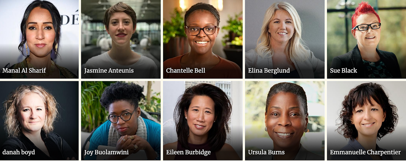 The World's Top 10 Women In Tech. Women don't wait for the future. | by Tech  Geek | Medium