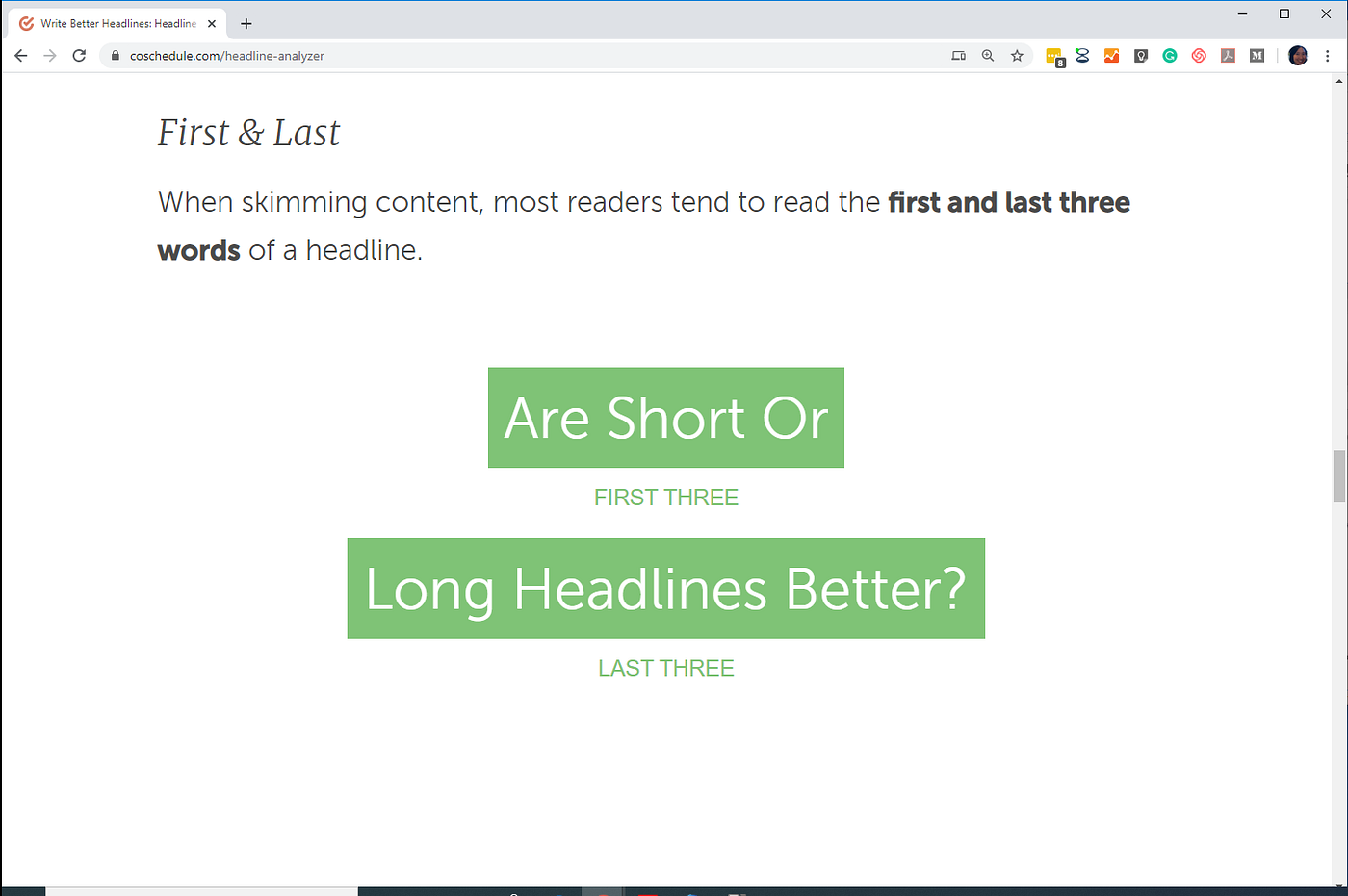 Long or Short: Which Headlines Are Better? | by Cynthia Marinakos | Better  Marketing