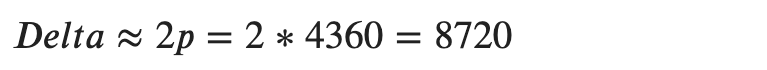 The delta and gamma of the Squeeth power perpetual formula