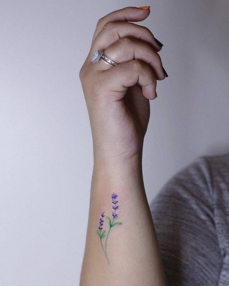Beautiful Stick and Poke Flower Tattoos | by Stick and Poke Tattoo |  stickandpoketattoo | Medium