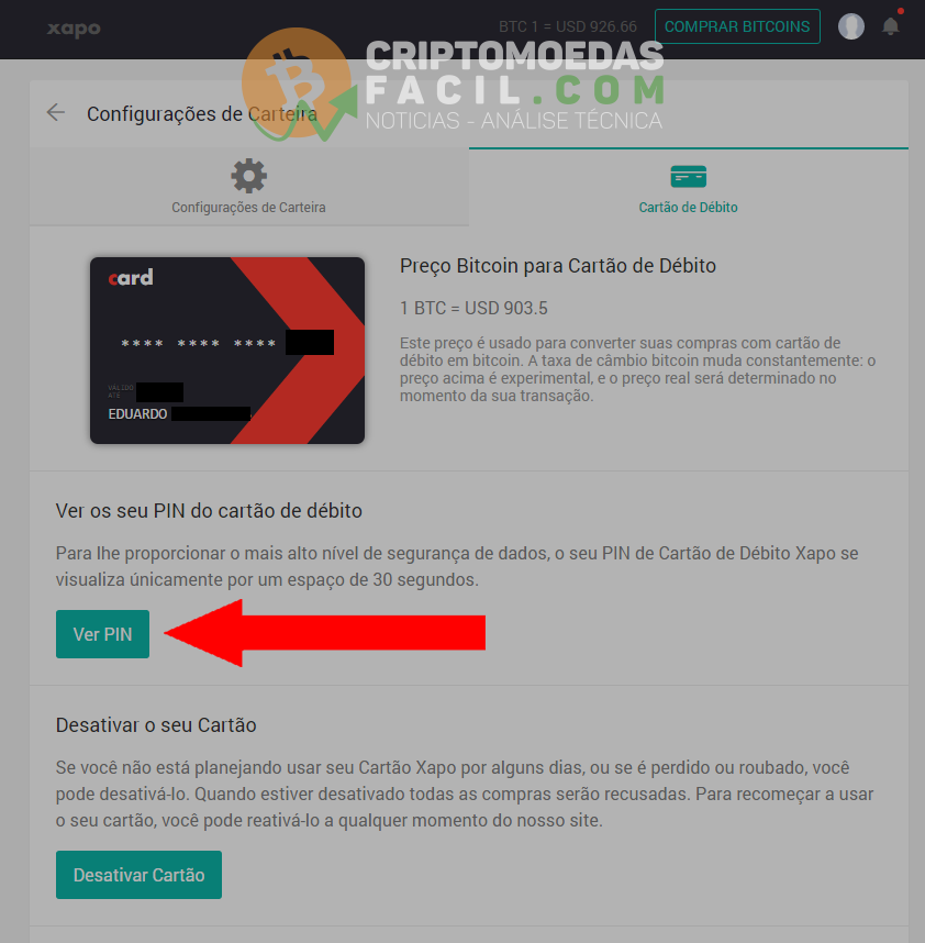 Tutorial: Como Solicitar um Cartão de Débito Xapo Bitcoin em 5 Passos | by  Edu Guimarães | Medium