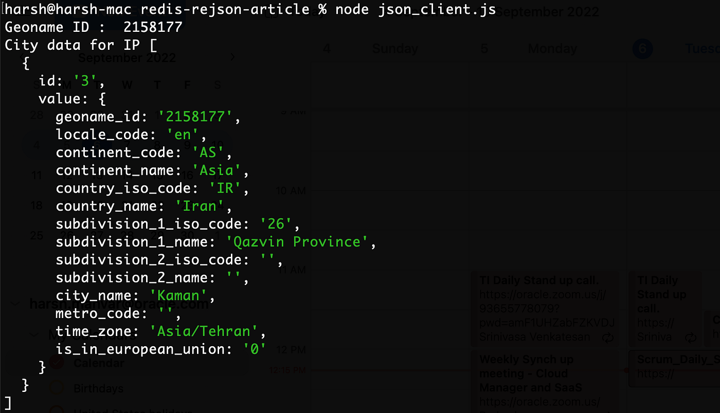 IP data indexing with Redis and RediSearch module by Harsh Manvar