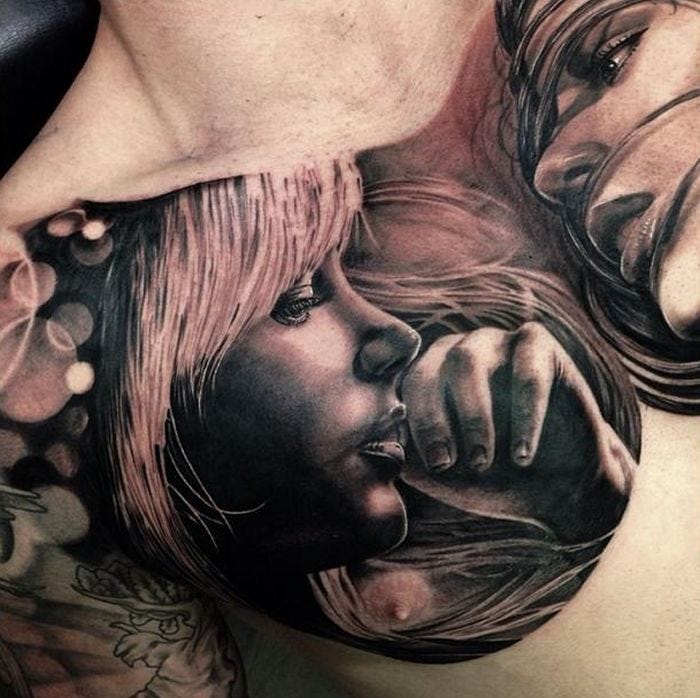 47 Magnifiques Tatouages Réalistes Qui Peuvent Vous Donner