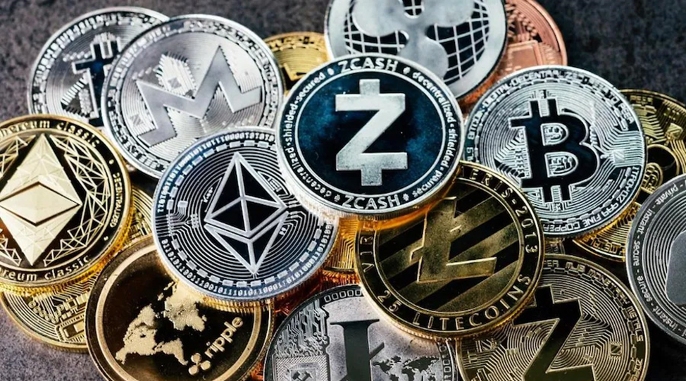 Large selection of cryptocurrencies