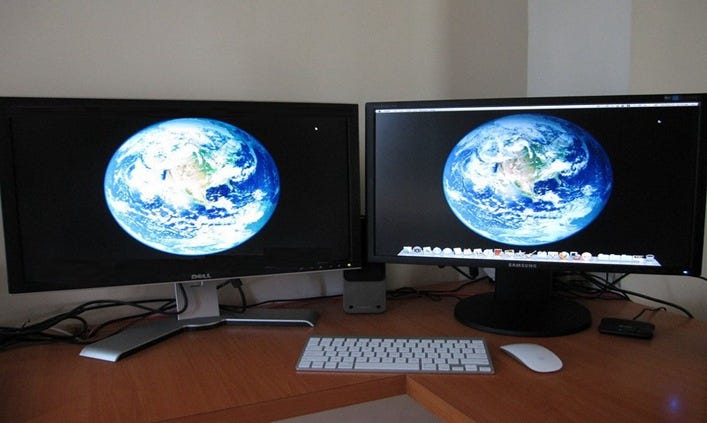 mac dual monitors settings mac dual monitors settings