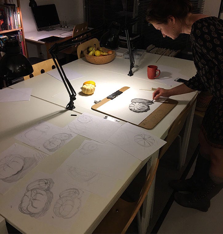 The Magic of Realistic Form. INSPIRATION, STUDENT WORK | by Scribbles ...