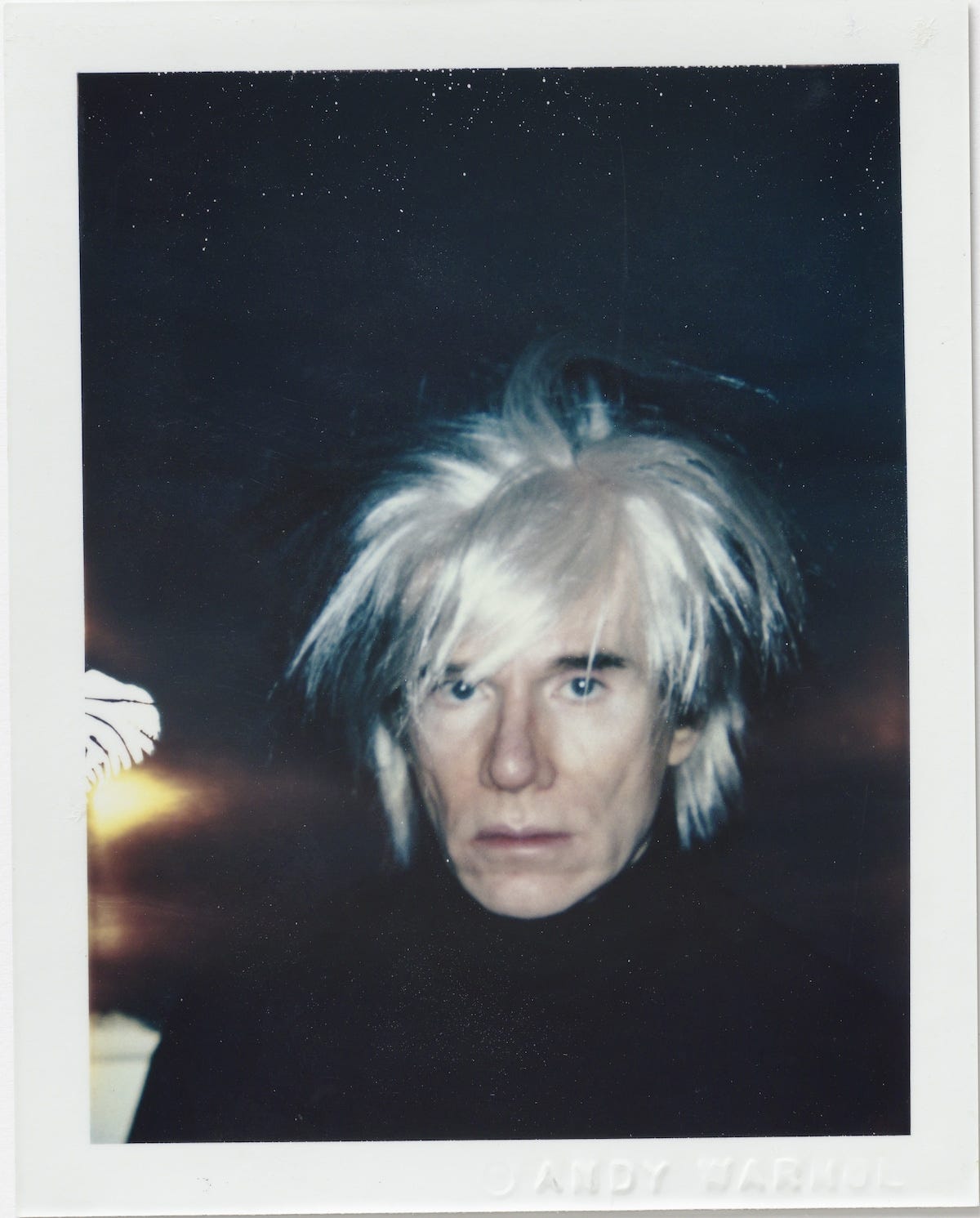 Andy Warhol’s Iconic Polaroid Portrait