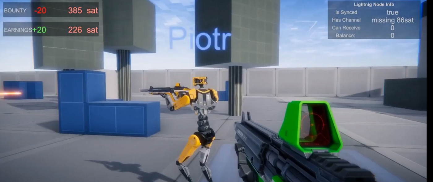 Lightning Network transactions power online multiplayer FPS | by Robert  Hoogendoorn | Medium