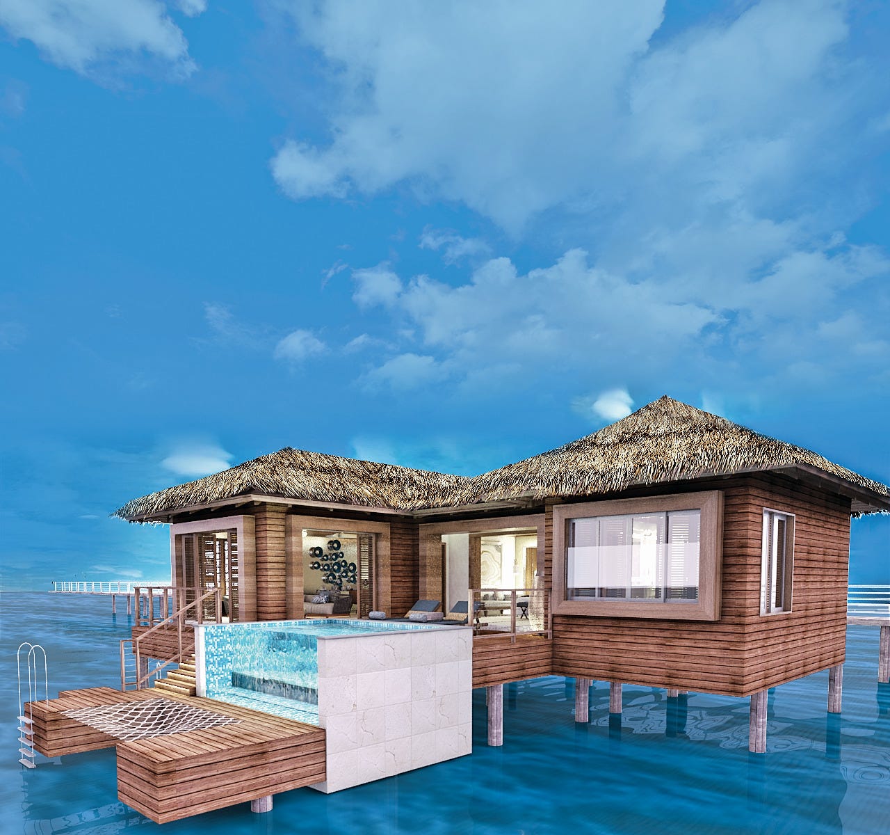 Inside Antigua S First Overwater Bungalows By Tony Bowles Contributing Columnist Medium