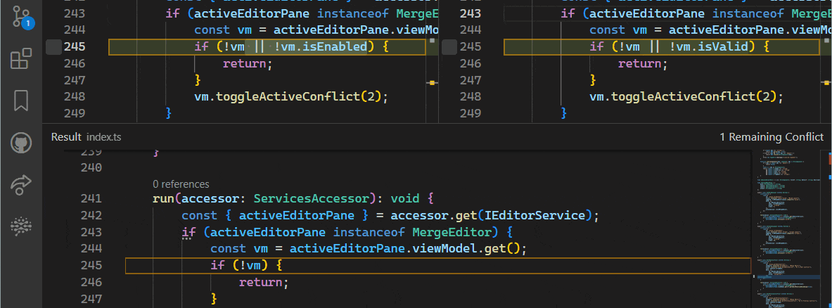 Finally Released: 3-Column Merge Editor in VS Code! | by Volodymyr Golosay  | JavaScript in Plain English
