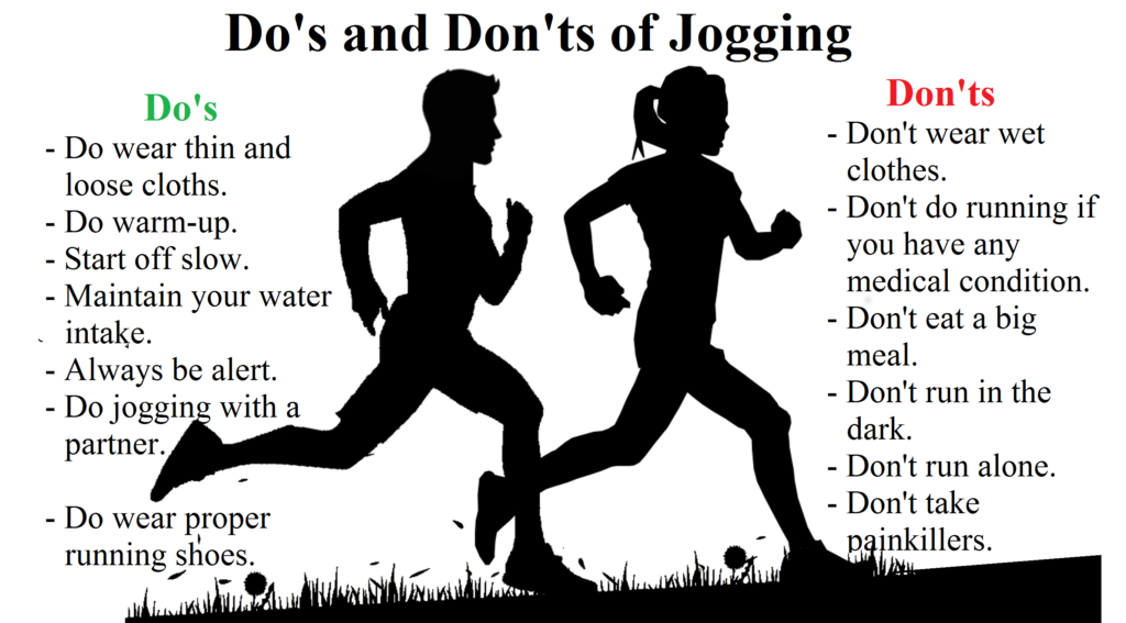 Do’s and Don’ts of Jogging ( Running ) by Get Do’s And Don’ts Medium