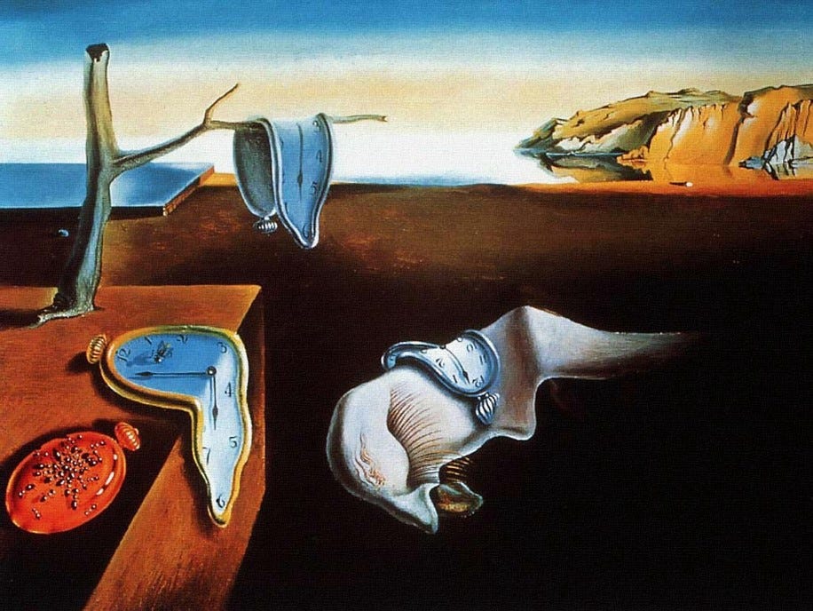 “The Persistence of Memory” by Salvador Dalí (1931)