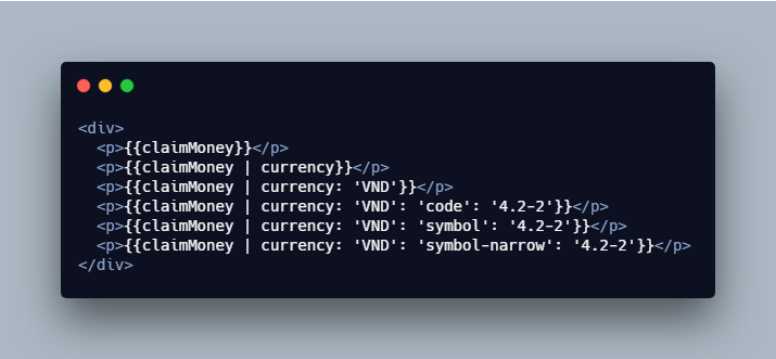Format Currency in Angular. A guide on converting numbers