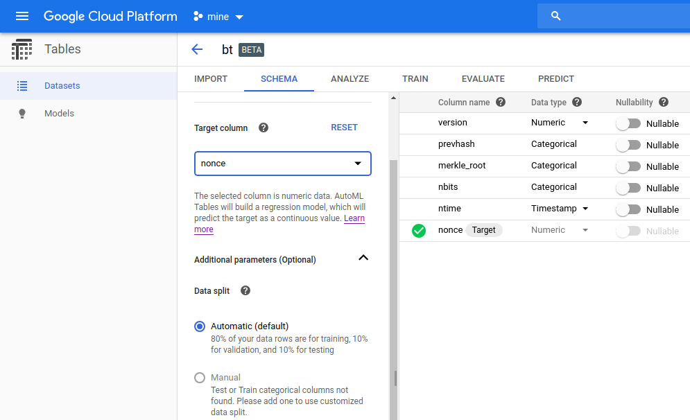 Cracking Bitcoin With Google Automl Tables Tensorflow By Dror Gensler Towards Data Science