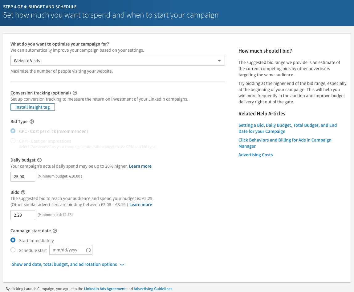 How to create LinkedIn campaign?. When you're considering ads on… by