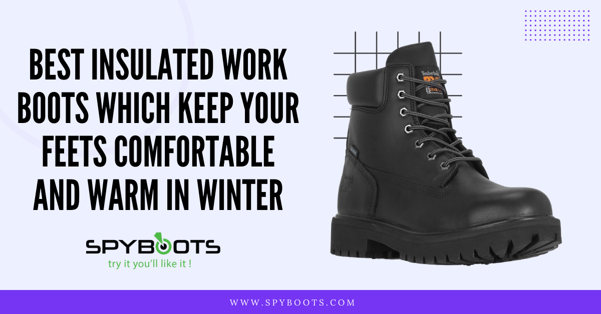 comfortable insulated work boots