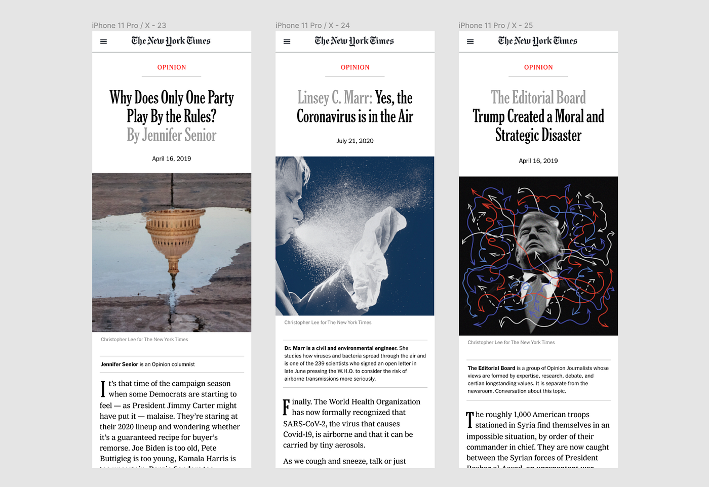 How We Redesigned the New York Times Opinion Essay | by The NYT Open Team |  NYT Open