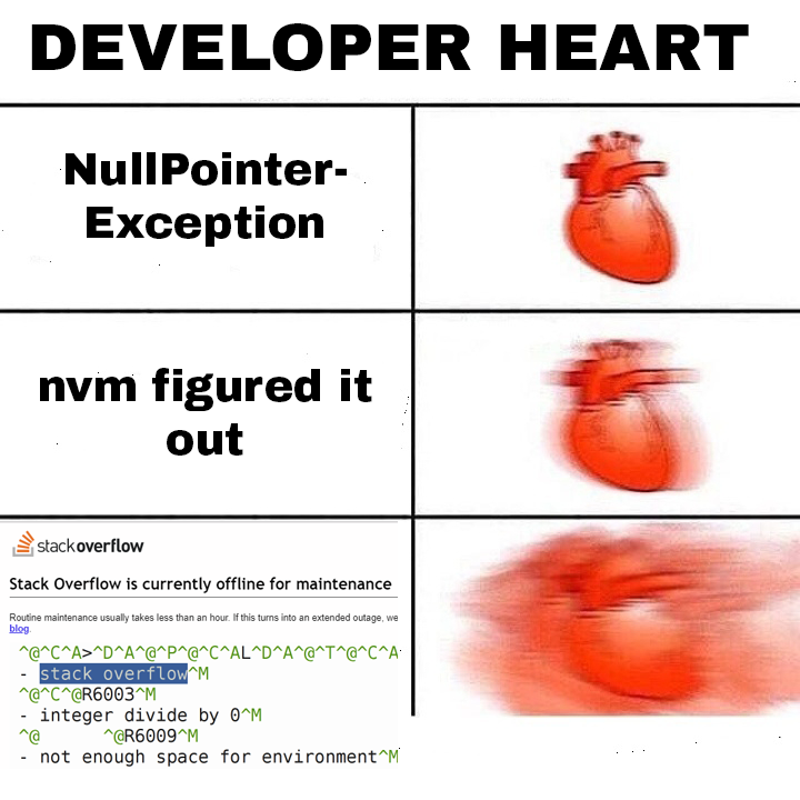 25 More StackOverflow Programming Memes That All Devs Can Relate To | by  Sheetal | JavaScript in Plain English