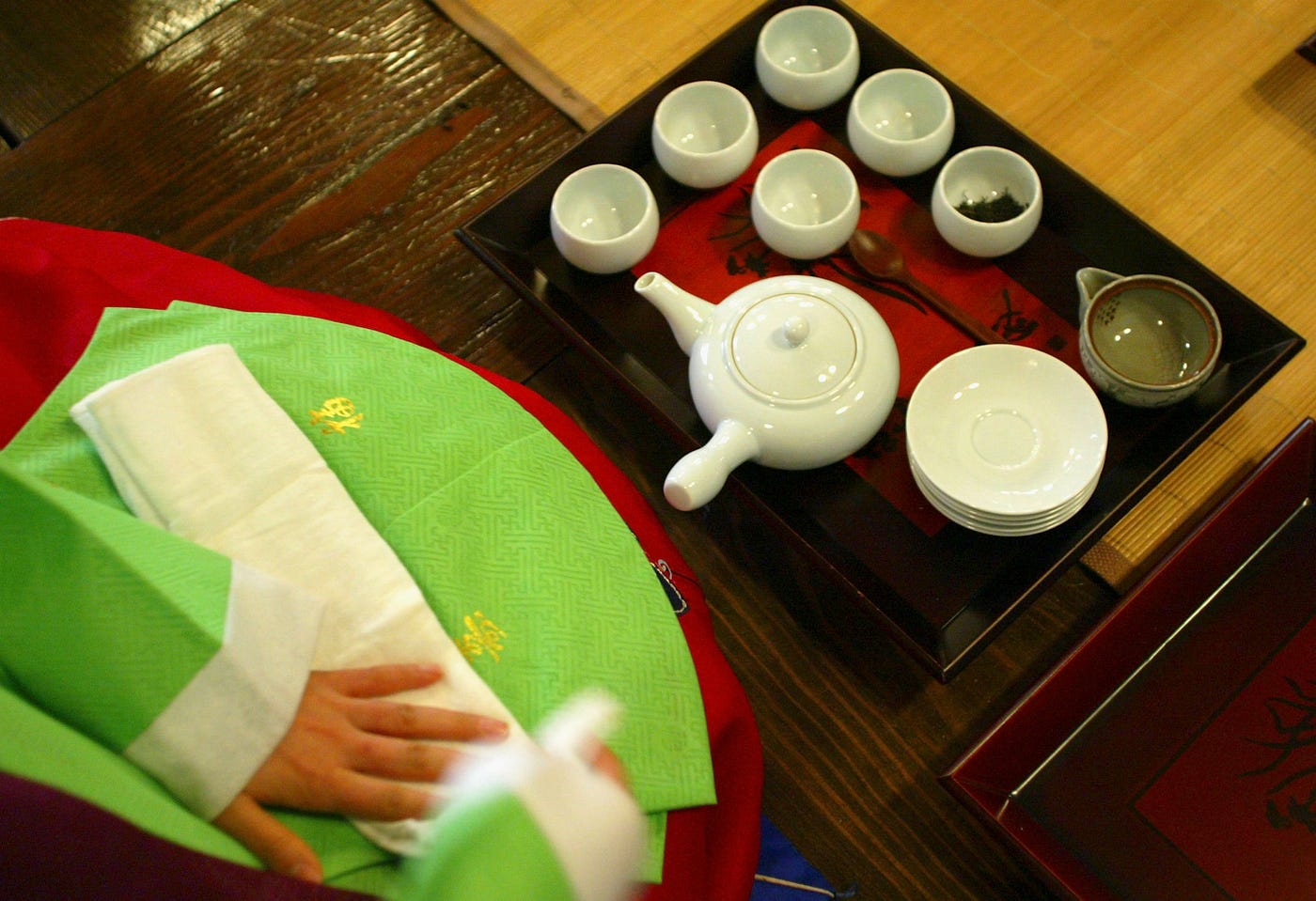 The Teaware and Culture of Korea. Korea is responsible for a mere 0.1