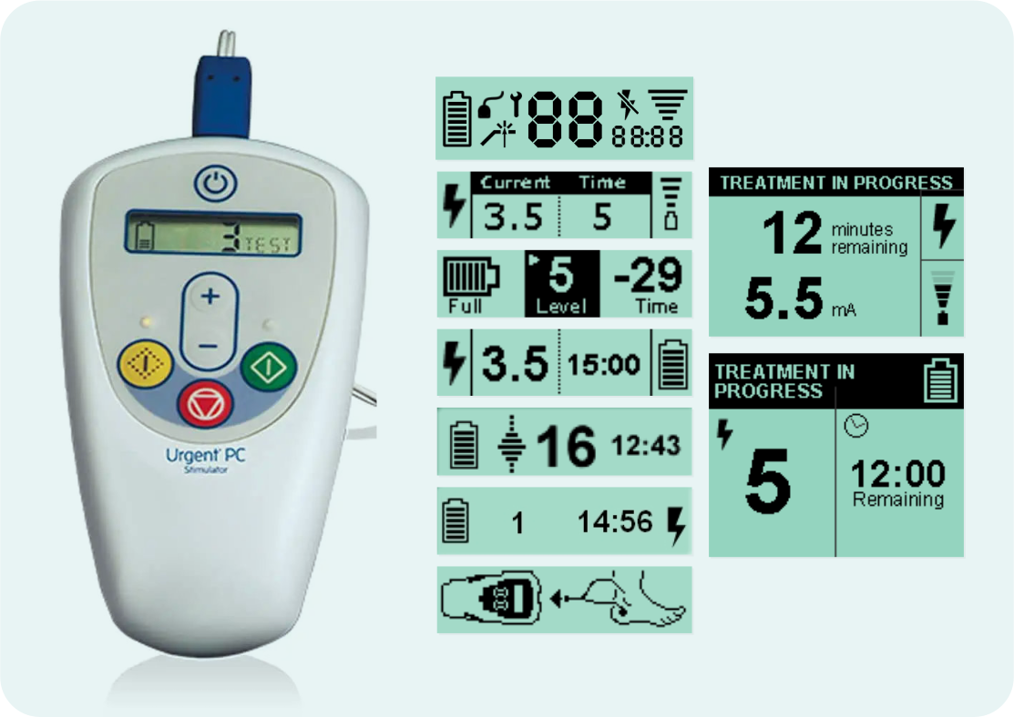 A neuromodulation device and several examples of its early user interface design concepts.