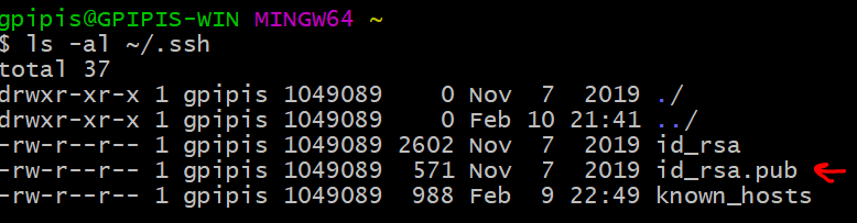 Output with filenames