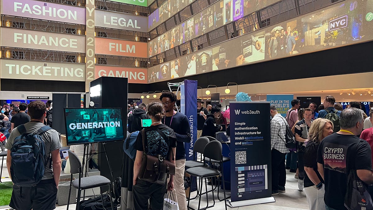 NFT NYC at the Marriott, Times Square