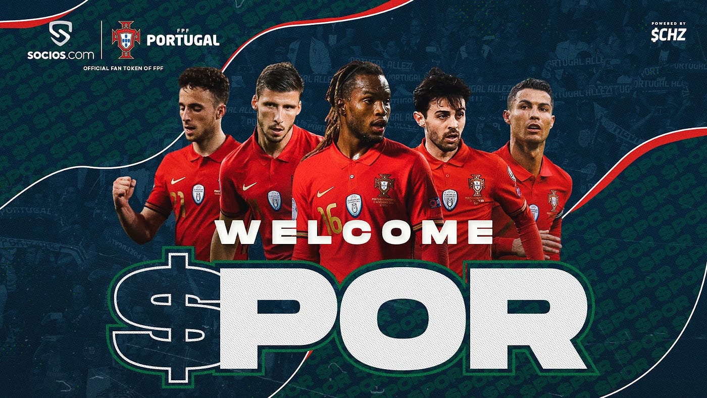 Fpf Announce Portugal National Team Will Launch Por Fan Token On Socios Com By Socios Com Socios Com Jun 21 Medium