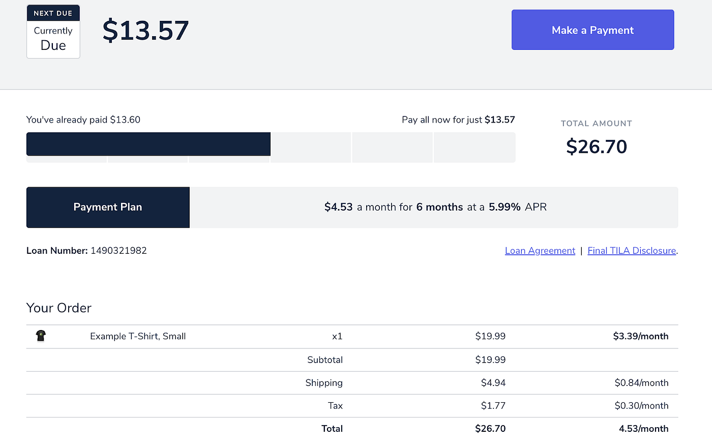 Installment Servicing at Bread. If you have financed a car, have a