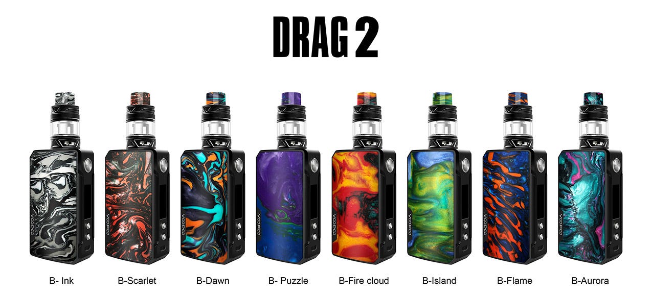 VOOPOO Drag Mini and Drag 2 Kit, Can These Be Your Fave Vape 2018? | by  Health Cabin | Medium