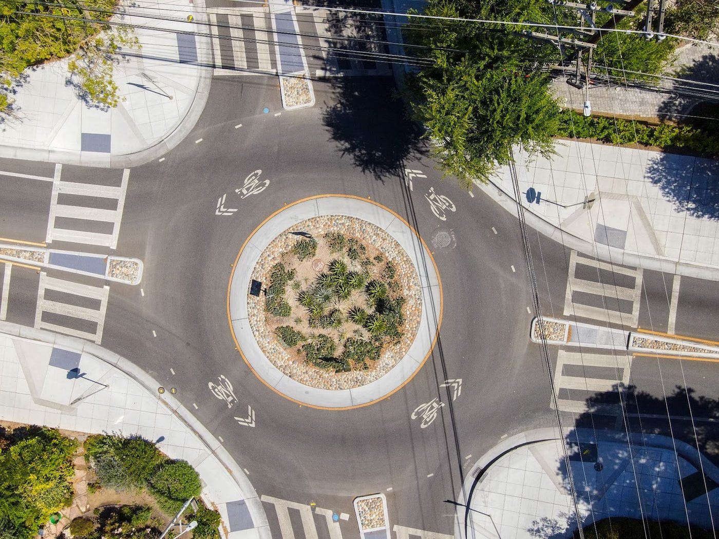 roundabout intersection