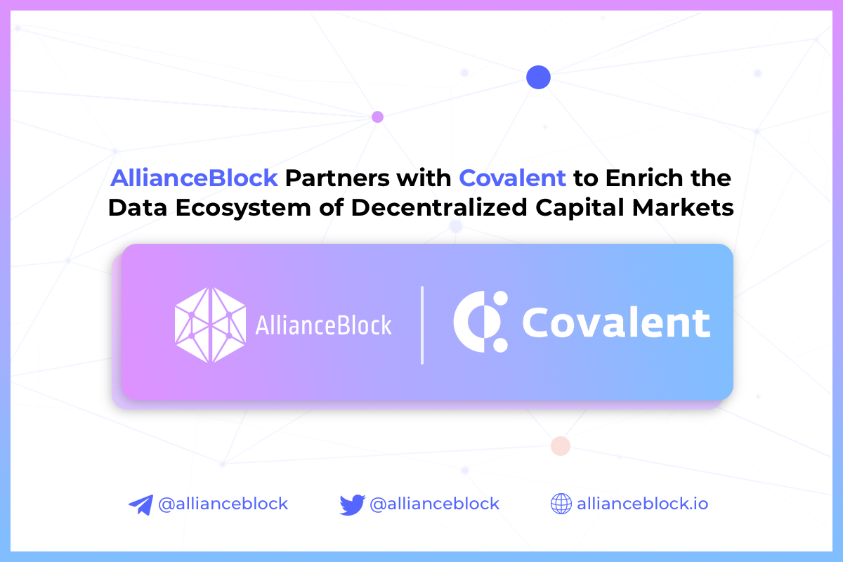 AllianceBlock Partners with Covalent to Enrich the Data ...