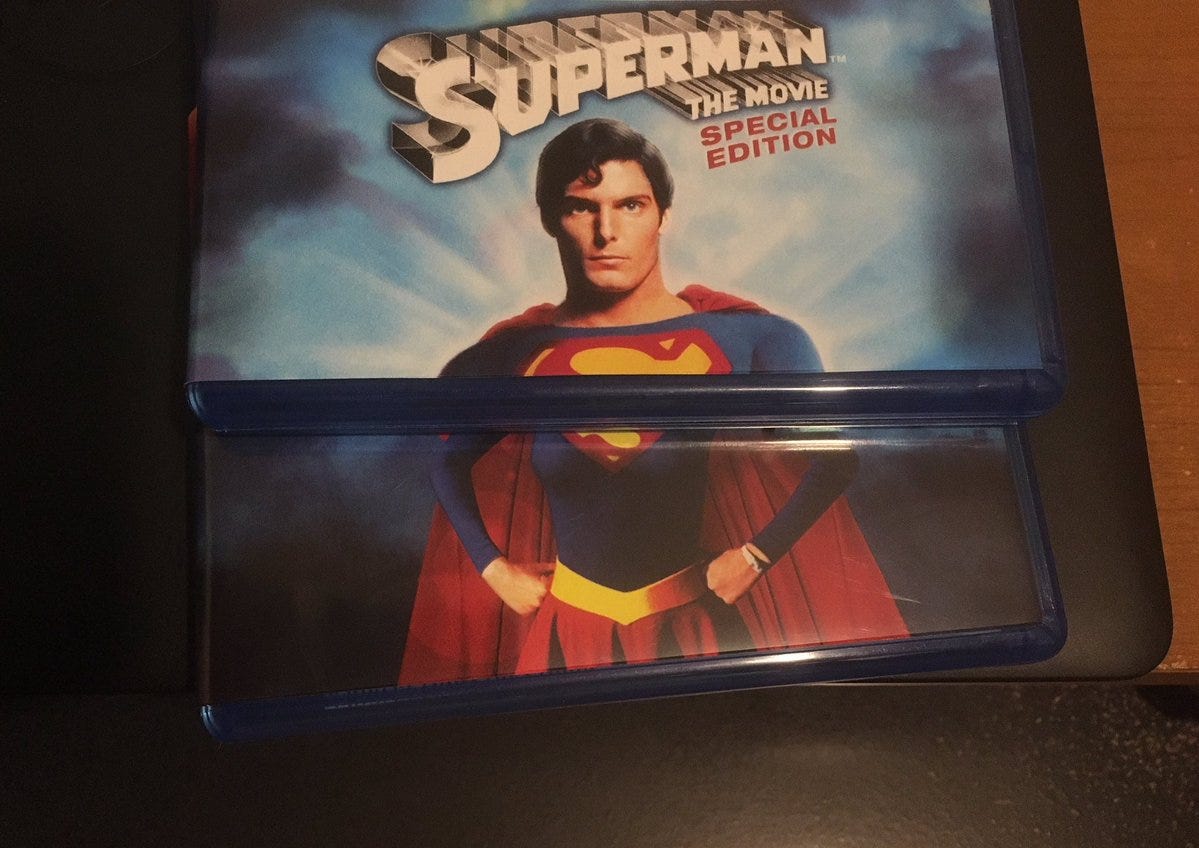The Archivist #92: SUPERMAN (Extended Cut) and SUPERGIRL on Blu-ray | by  Austin Vashaw | Cinapse