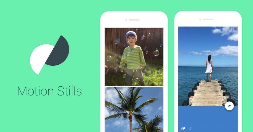 Google Motion Stills: Make GIFs and AR  Movies on Any Android