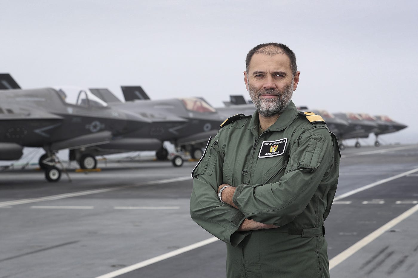 Commodore Steve Moorhouse, Commander United Kingdom Carrier Strike Group