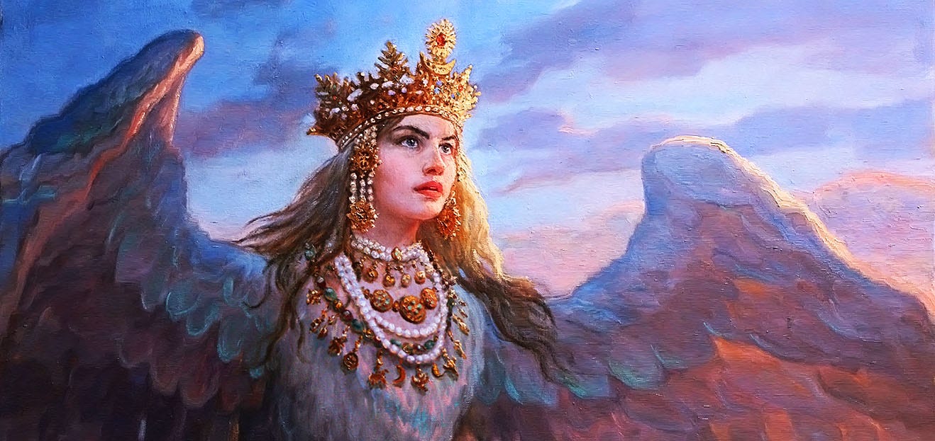 Птица Гамаюн Фото