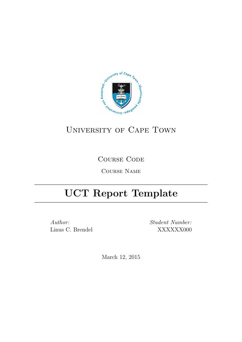 LaTeX 20 → Useful tips to get started  by Ramith Hettiarachchi Intended For Latex Template Technical Report