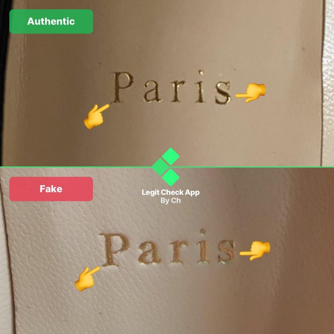 Christian Louboutin Pigalle Heels Authenticity Check Guide | by Legit Check  By Ch | Medium