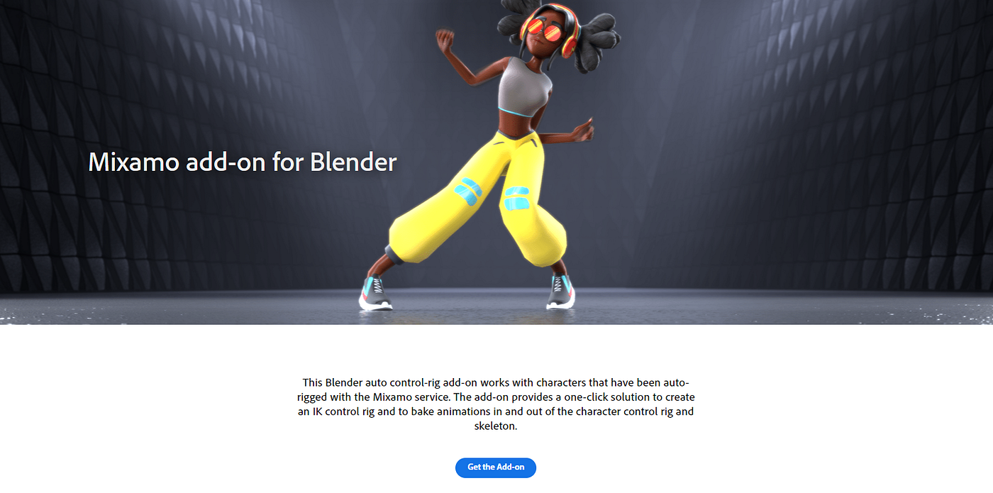 Improve your animation workflow with Blender's new Mixamo add-on | by  Hasnain Noorani | Medium