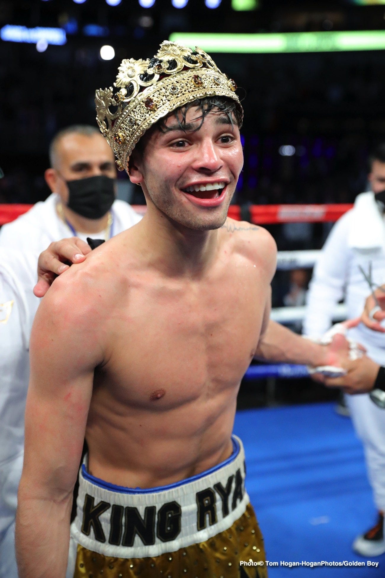 Ryan Garcia working on bigger fight than Gervonta Davis.