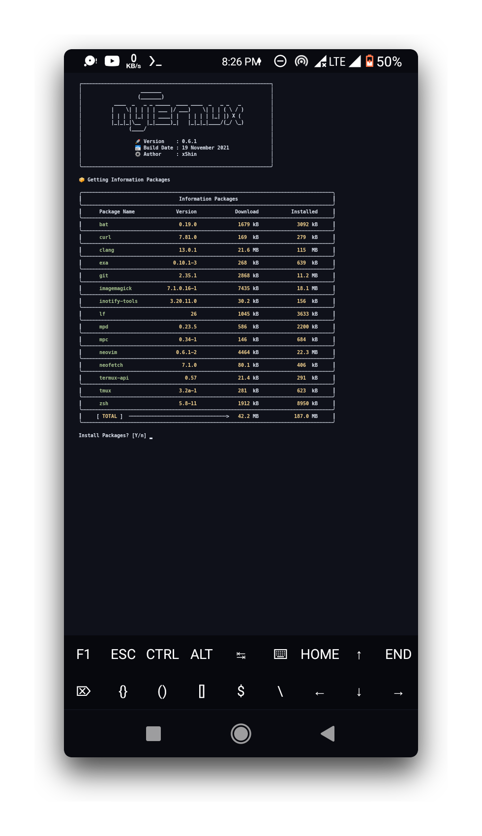 Fall in Love with TERMUX. Make your Termux look better within 5… by Pradeep J. Medium