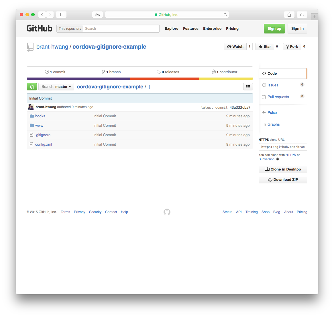 Cordova 환경 구성 & Git Ignore 설정 by Brant Hwang CHEQUER Medium