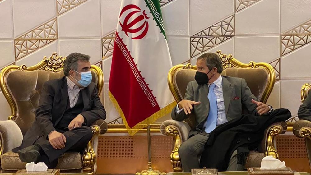 Iran, Monday, Nov. 22, 2021. (Atomic Energy Organization of Iran via AP)