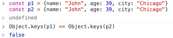 How to quickly check for object equality in JavaScript? | by Ciprian ...