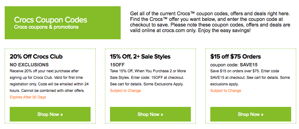 المزارعين مونيكا سابقا crocs coupon code usa Amazon - segsrl.com