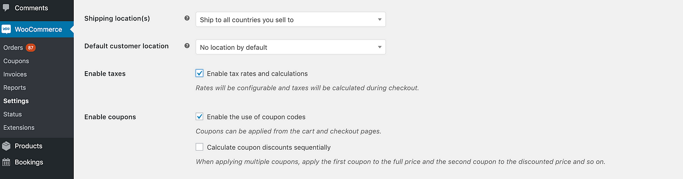 Setting Up Taxes in WooCommerce. There are some obvious concerns… | by  Devesh Rajarshi | PluginHive | Medium