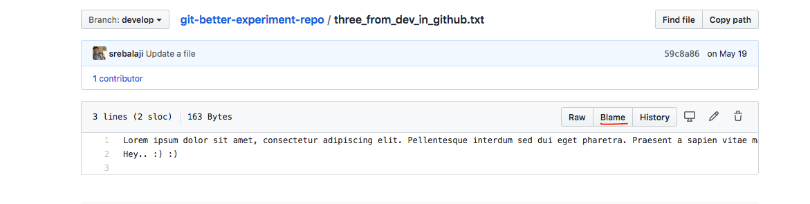 How To Use Git Blame Effectively Git Blame Is Used To See The Last By Srebalaji Thirumalai Level Up Coding