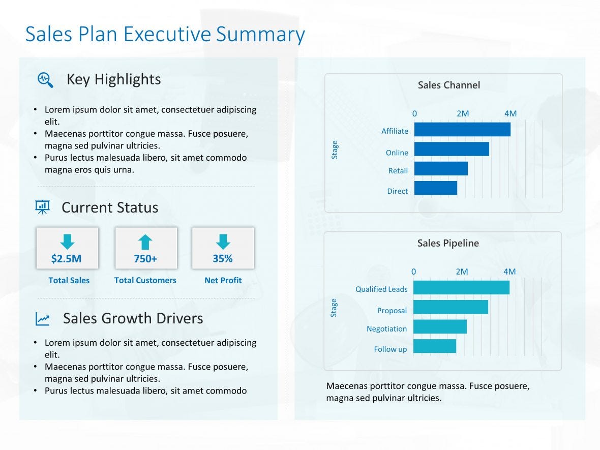 Different Types of Executive Summary Templates For Engaging