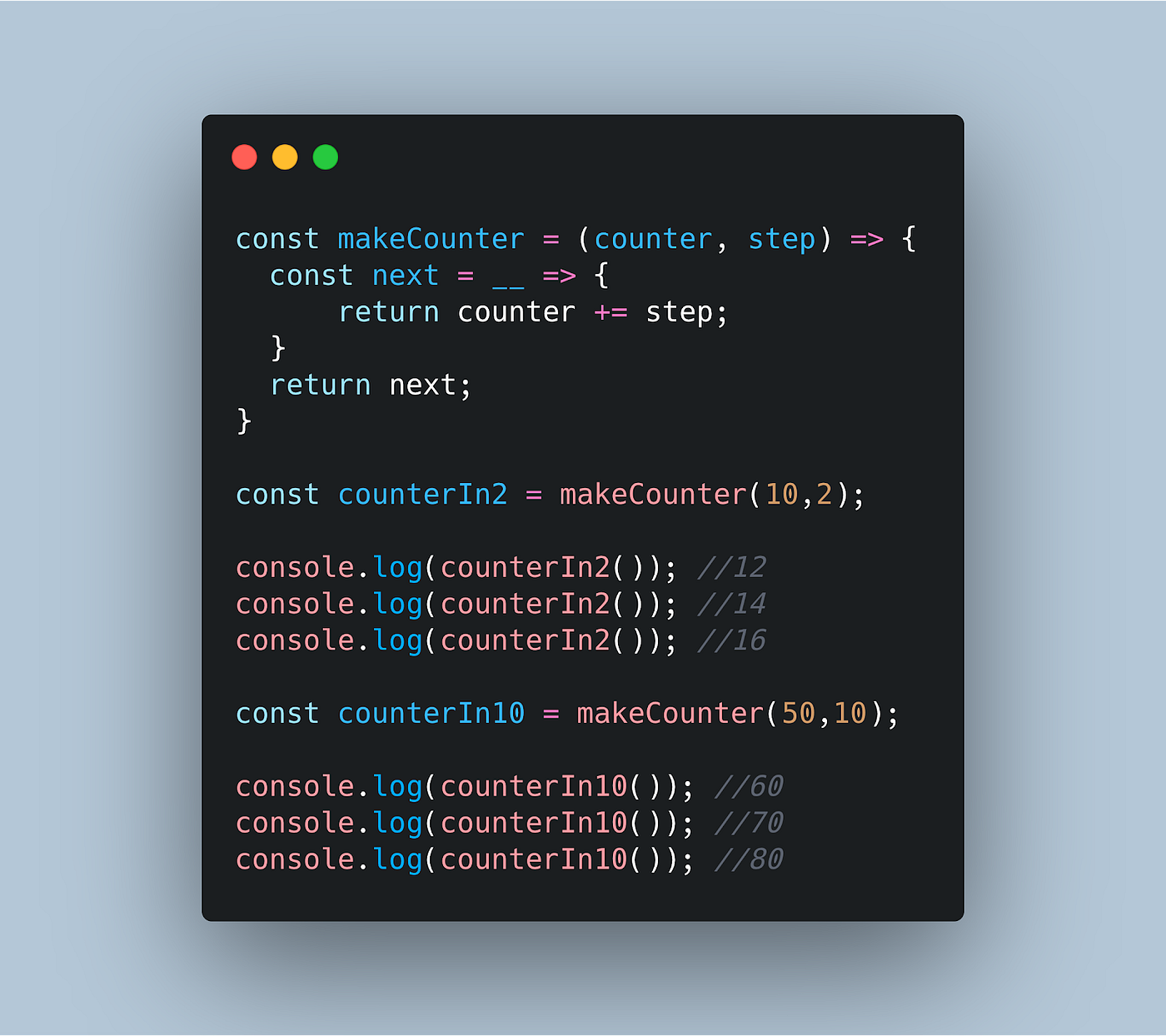 Closures in JavaScript ⚛. A closure is when a function is able to… | by ...
