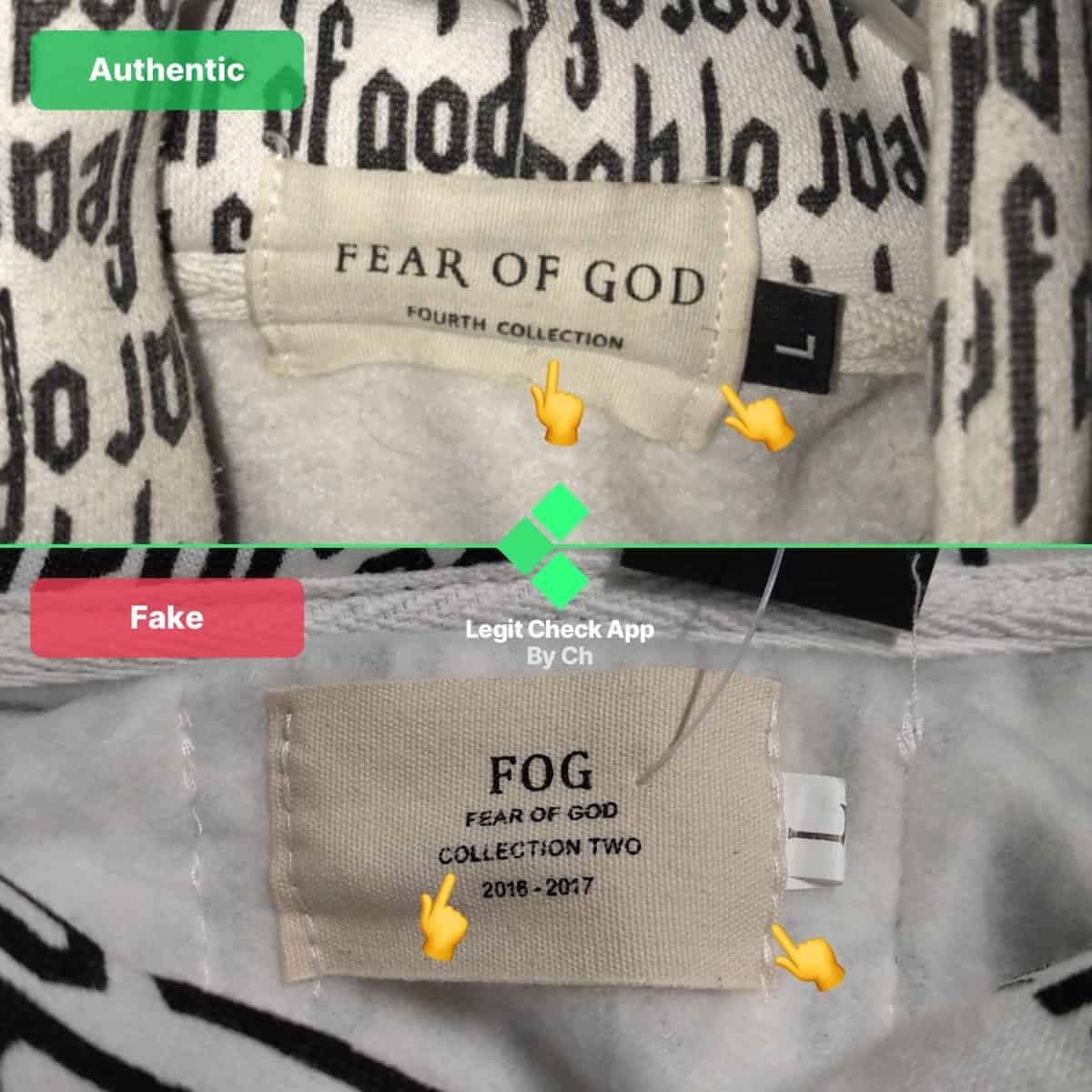 Fear Of God Repeated Hoodie Fake vs Real Guide | by Legit Check By Ch |  Medium